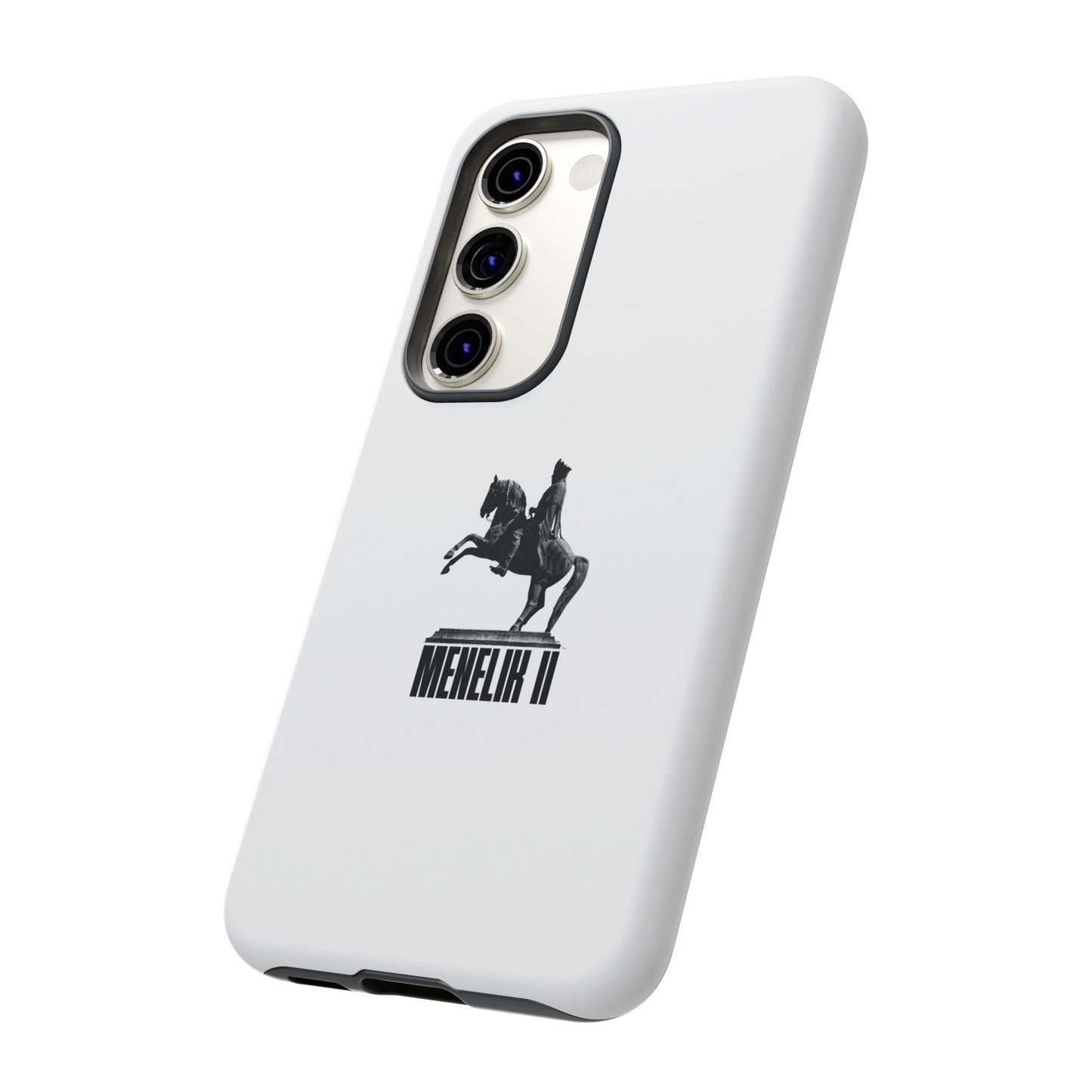 Emperor Menelik Statue - Phone Case