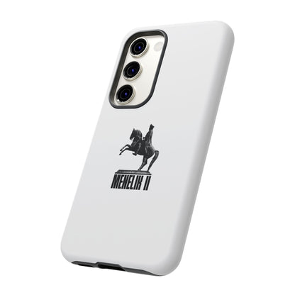 Emperor Menelik Statue - Phone Case