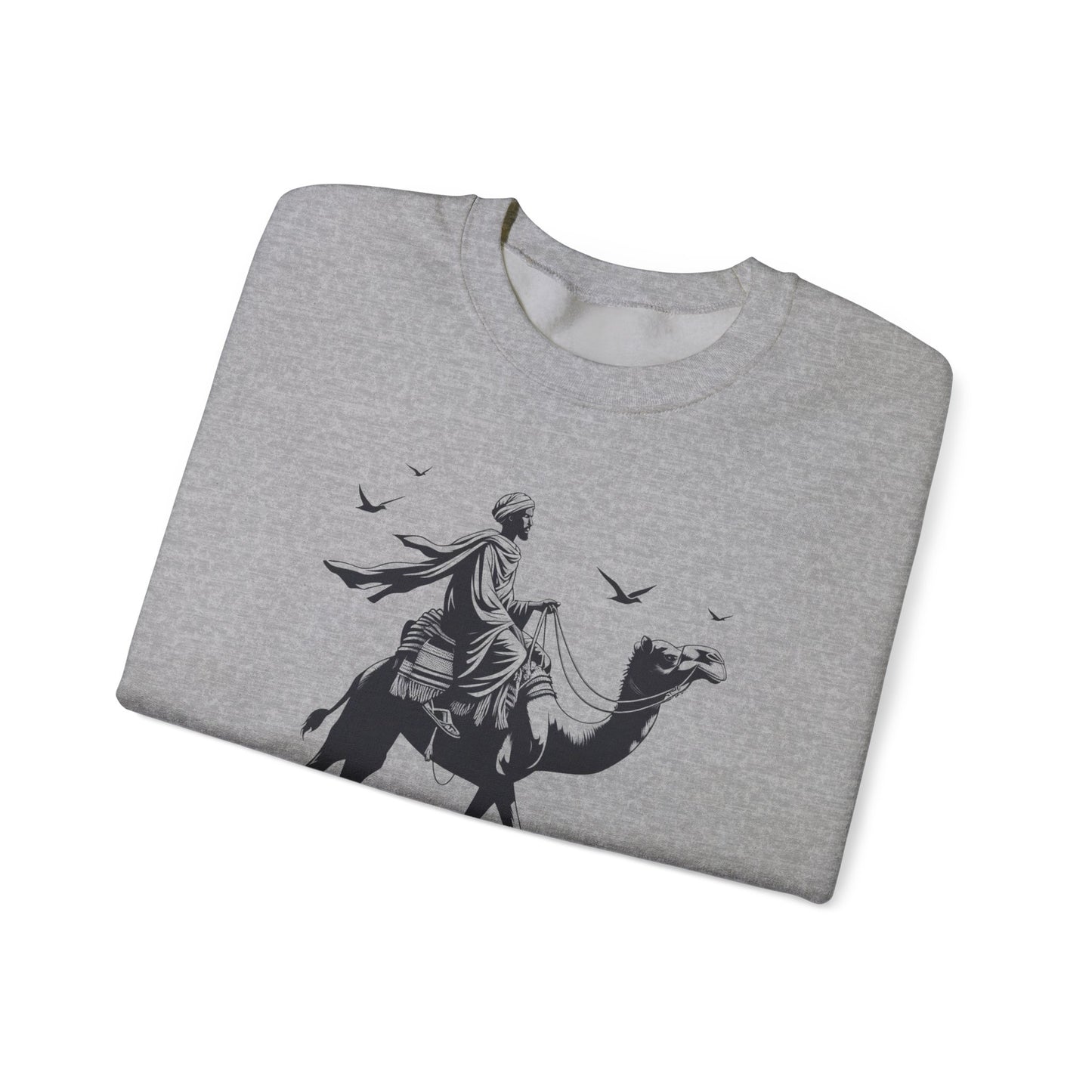 Somali Man on Camel Unisex Sweatshirt