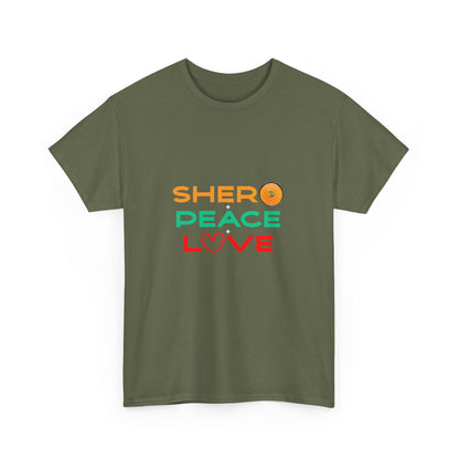Shero Peace Love Unisex T-shirt