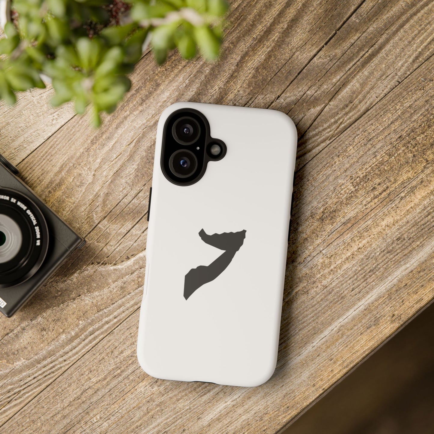 Somalia Map - Phone Case