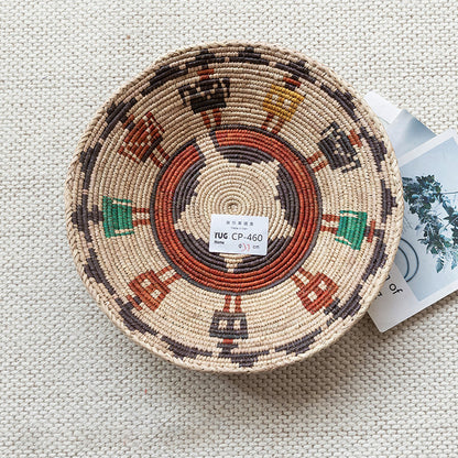 Round Ornaments Fruit Tray Ornaments Storage Basket