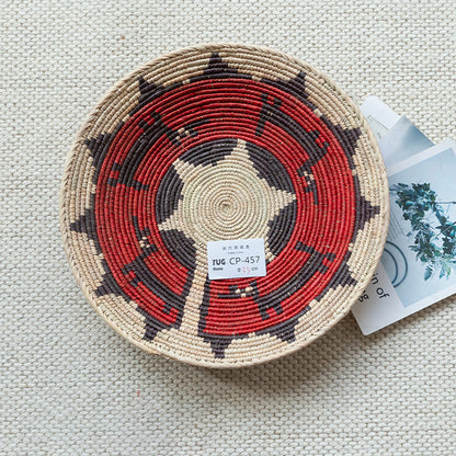 Round Ornaments Fruit Tray Ornaments Storage Basket