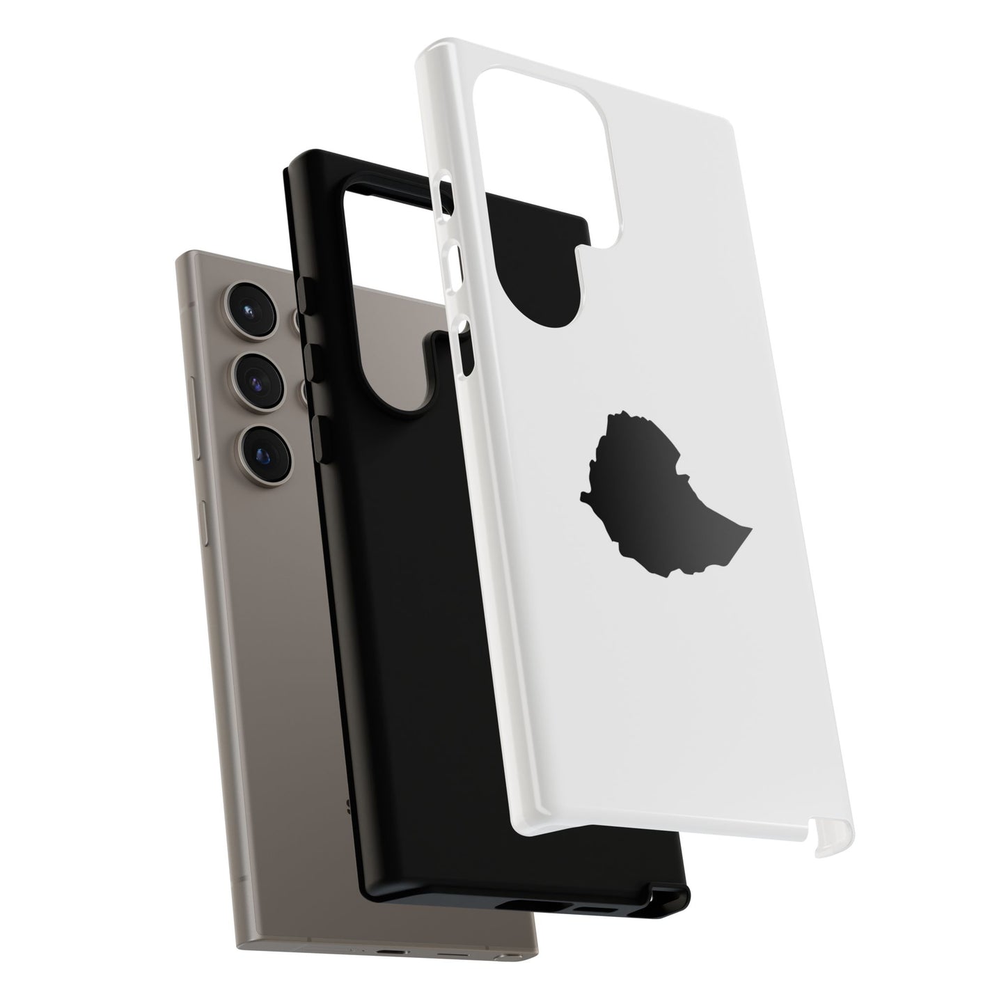 Ethiopia Map - Phone Case