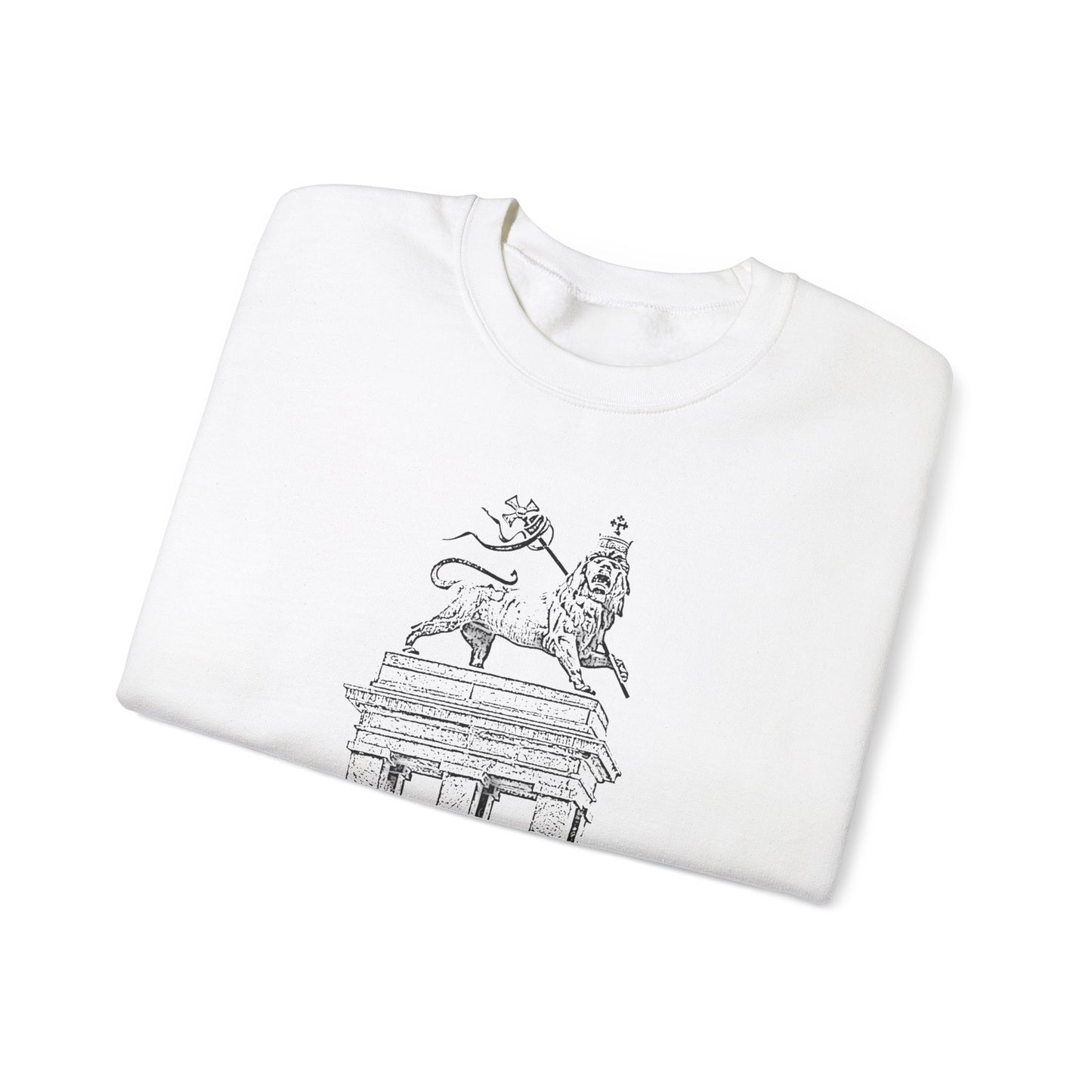 Lion of Judah Statue - Sweatershirt