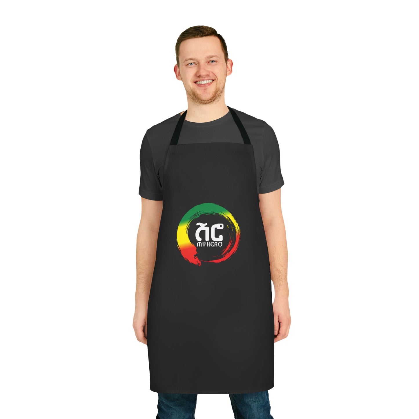 Apron, 5-Color Straps (AOP)