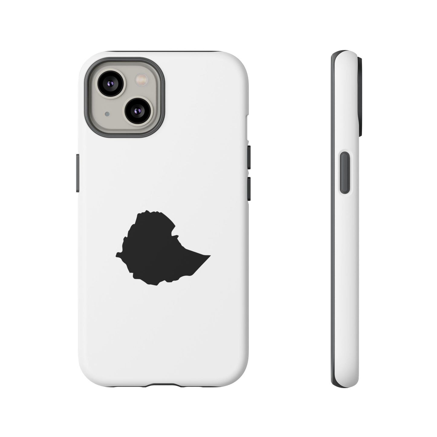 Ethiopia Map - Phone Case