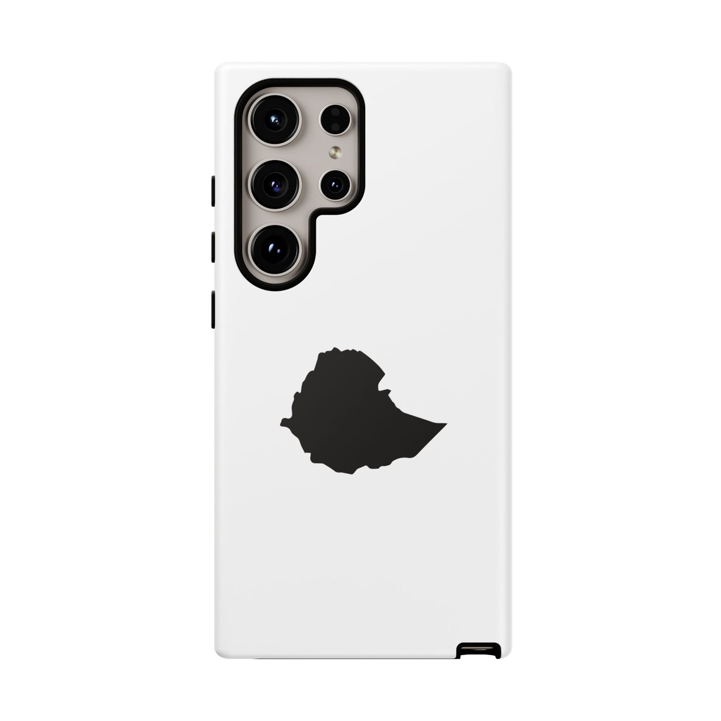 Ethiopia Map - Phone Case