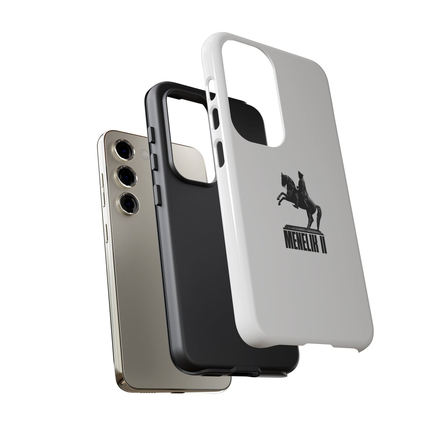 Emperor Menelik Statue - Phone Case