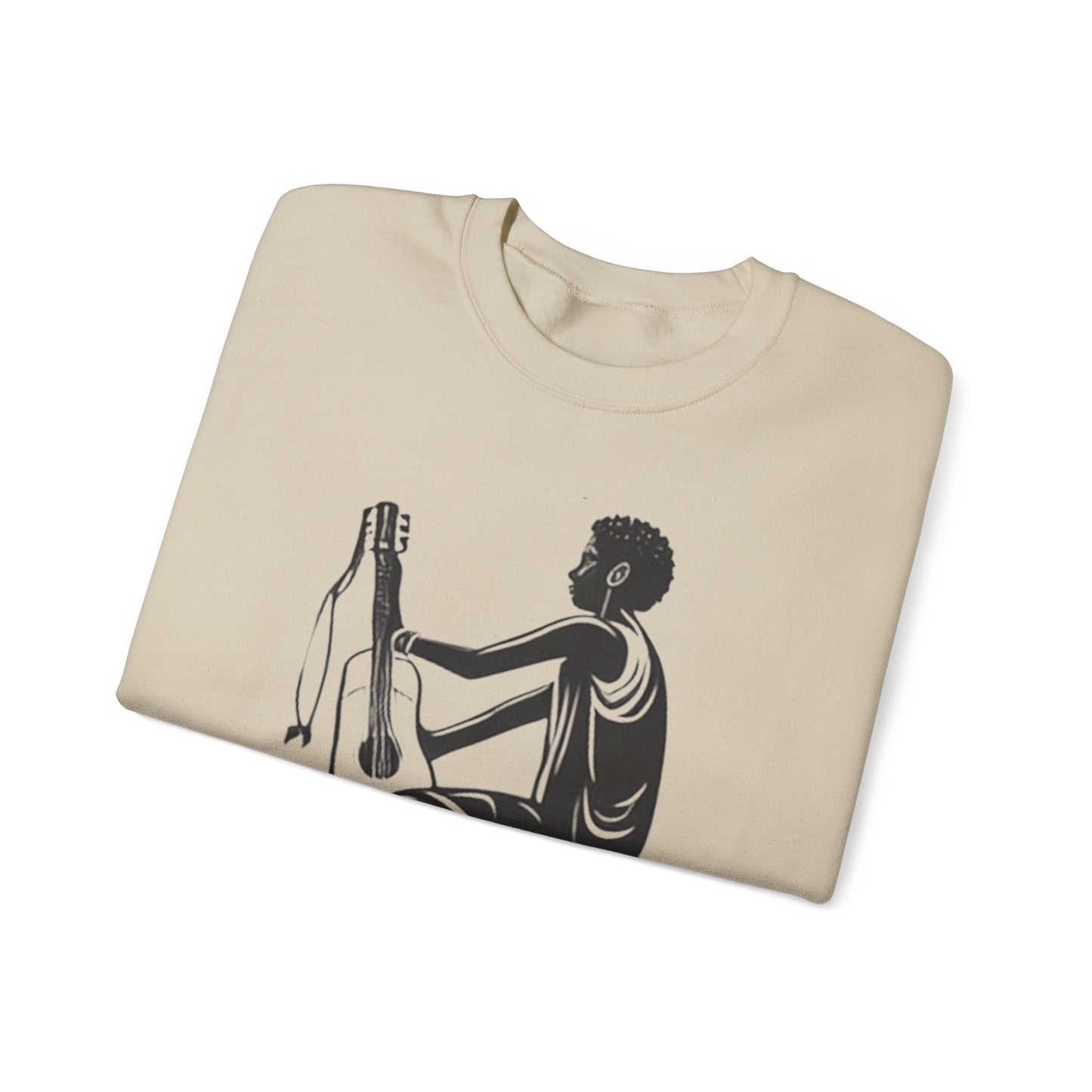 Sudanese Guitarist Unisex Sweatshirt