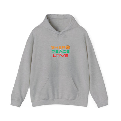 Shero Peace Love Unisex Hoodie