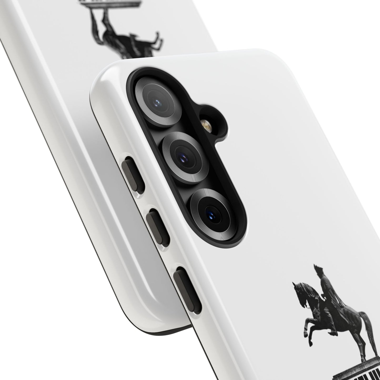 Emperor Menelik Statue - Phone Case
