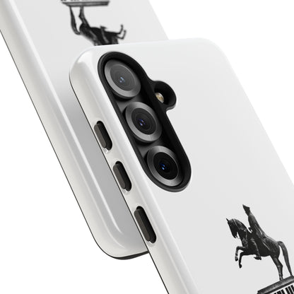Emperor Menelik Statue - Phone Case