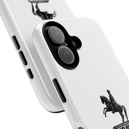 Emperor Menelik Statue - Phone Case