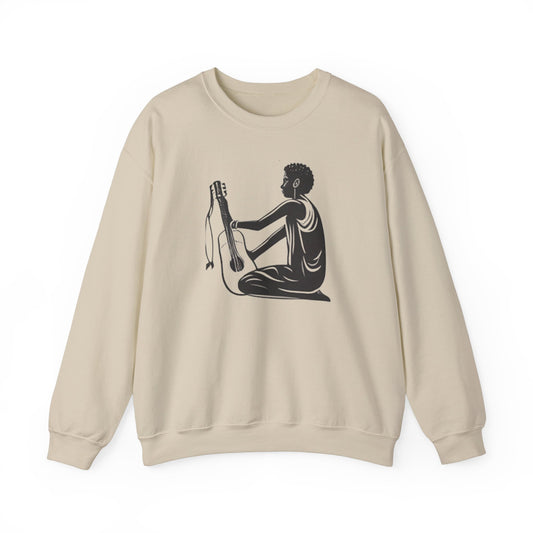 Sudanese Guitarist Unisex Sweatshirt