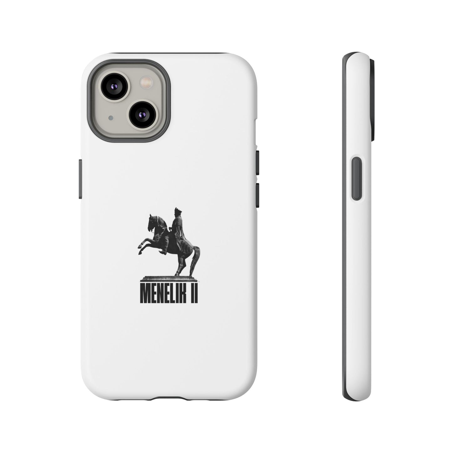 Emperor Menelik Statue - Phone Case