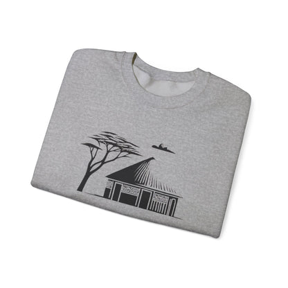 African Hut Unisex Sweatshirt