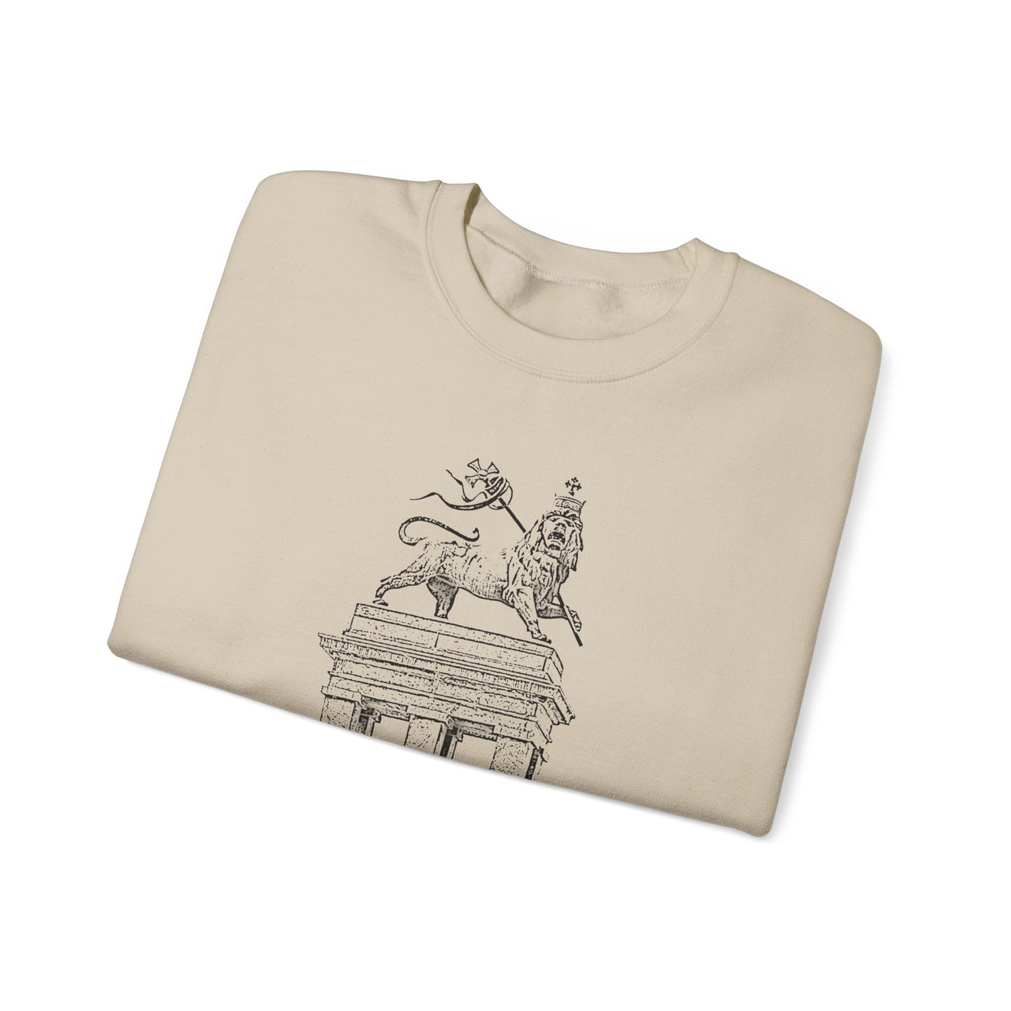 Lion of Judah Statue - Sweatershirt