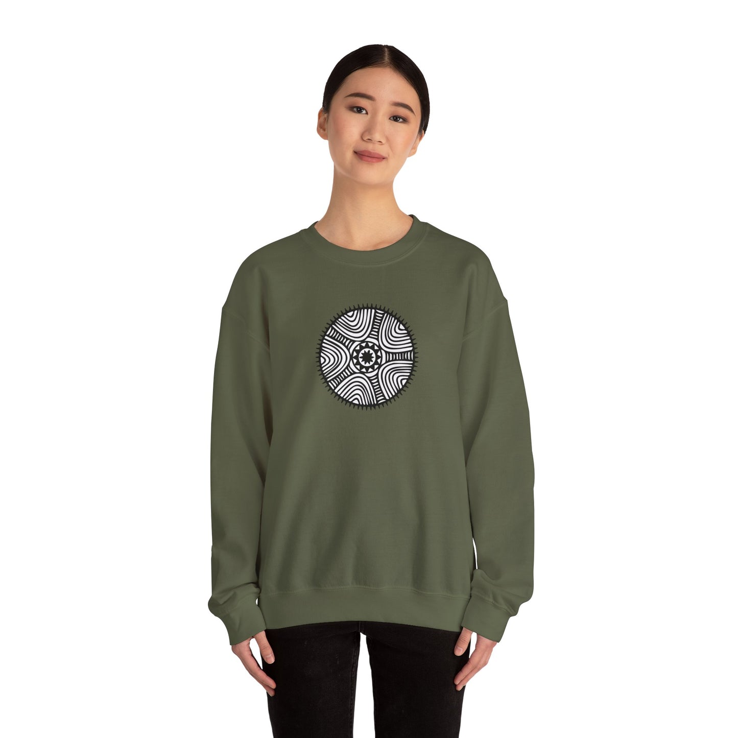 Circle Art Unisex Sweatshirt