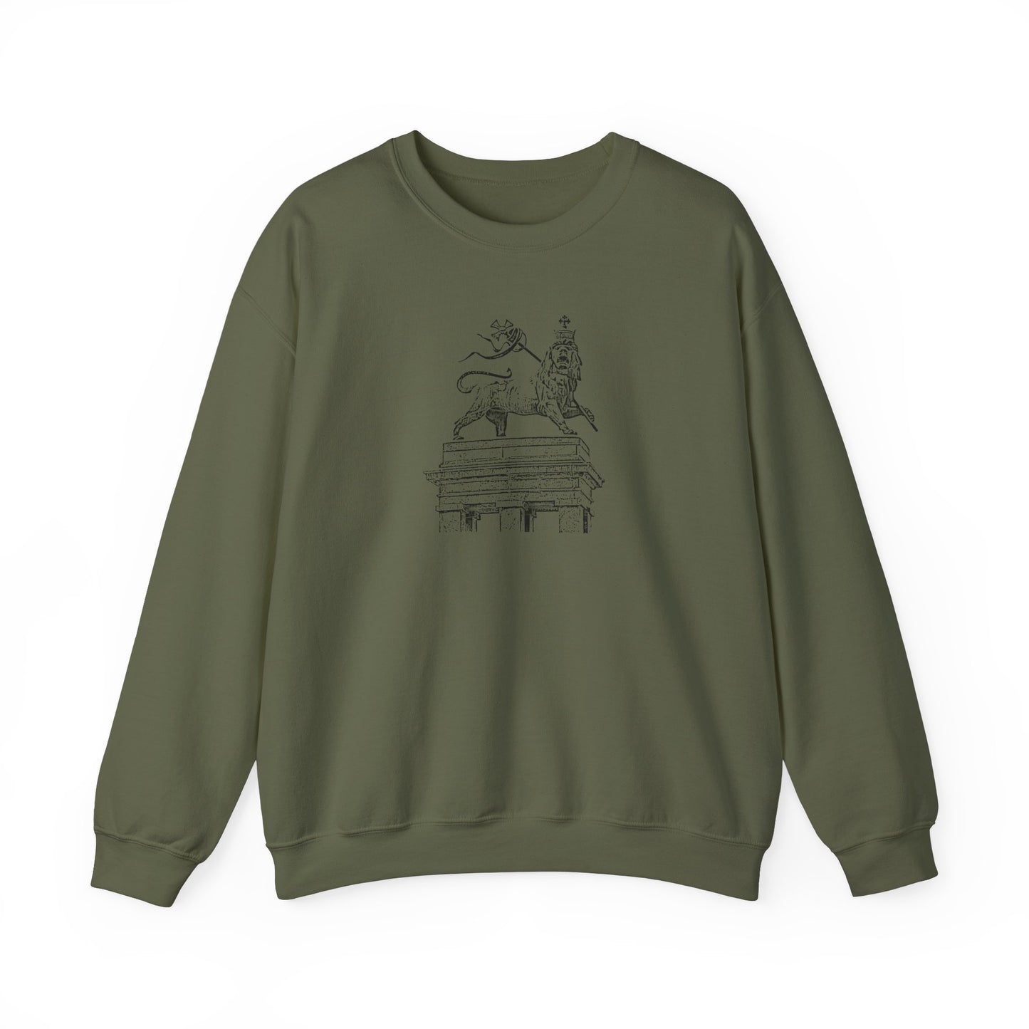 Lion of Judah Statue - Sweatershirt