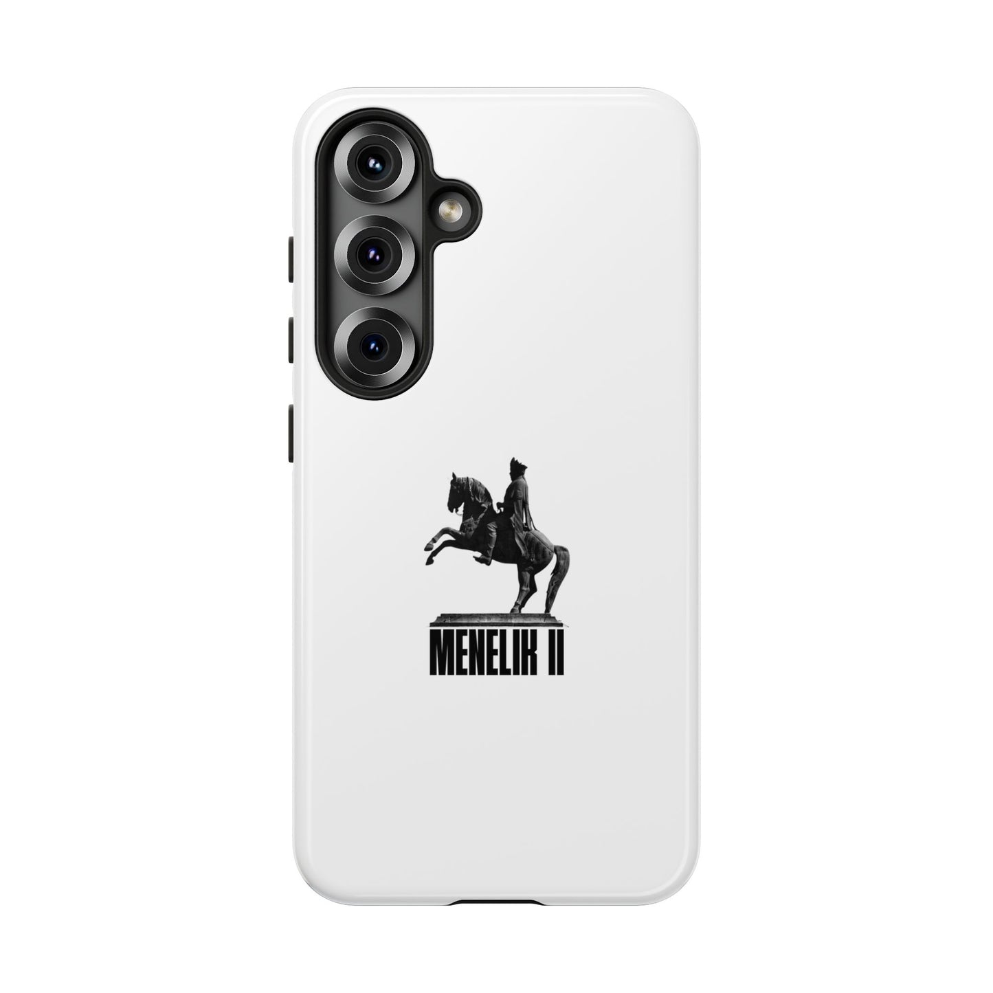 Emperor Menelik Statue - Phone Case