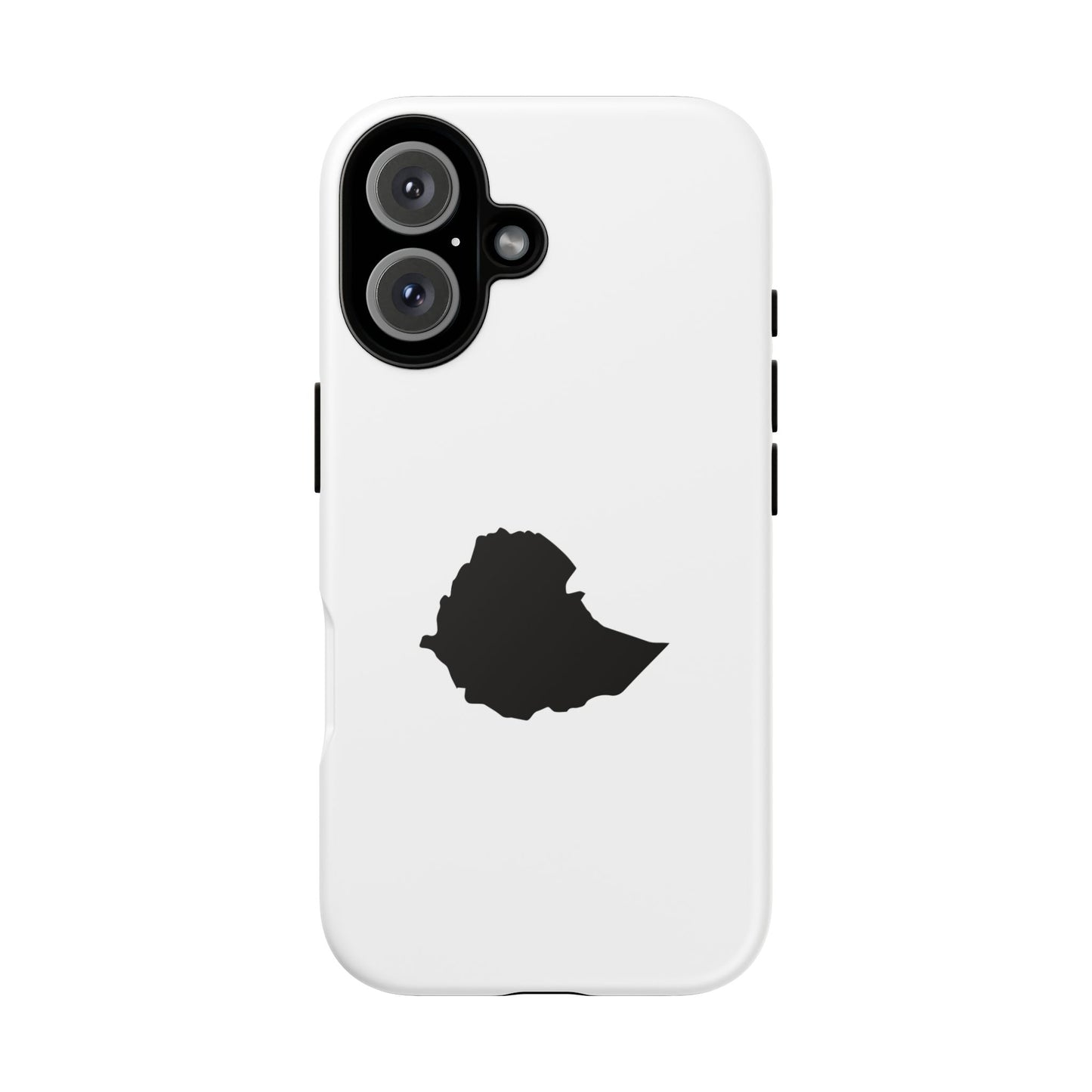 Ethiopia Map - Phone Case