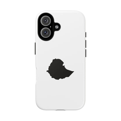 Ethiopia Map - Phone Case