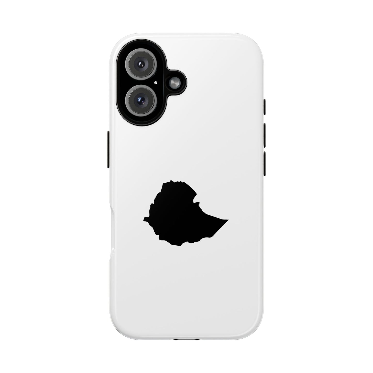 Ethiopia Map - Phone Case