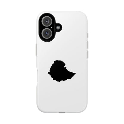 Ethiopia Map - Phone Case