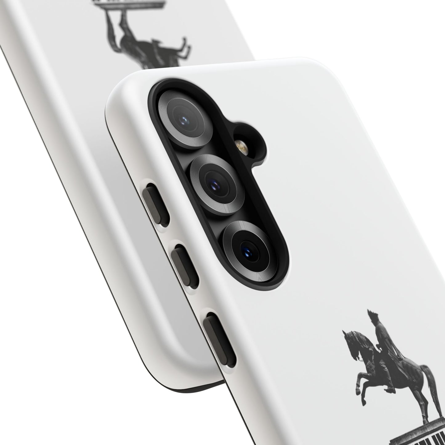 Emperor Menelik Statue - Phone Case
