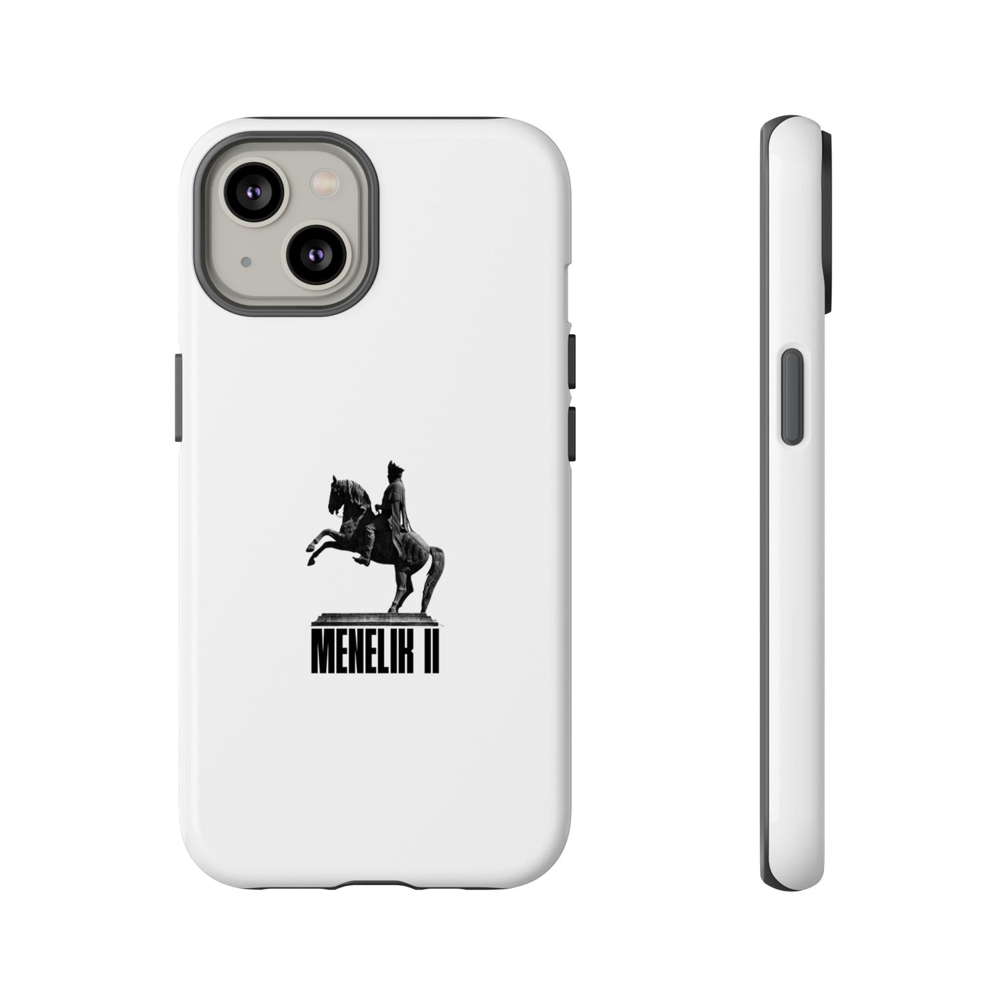 Emperor Menelik Statue - Phone Case