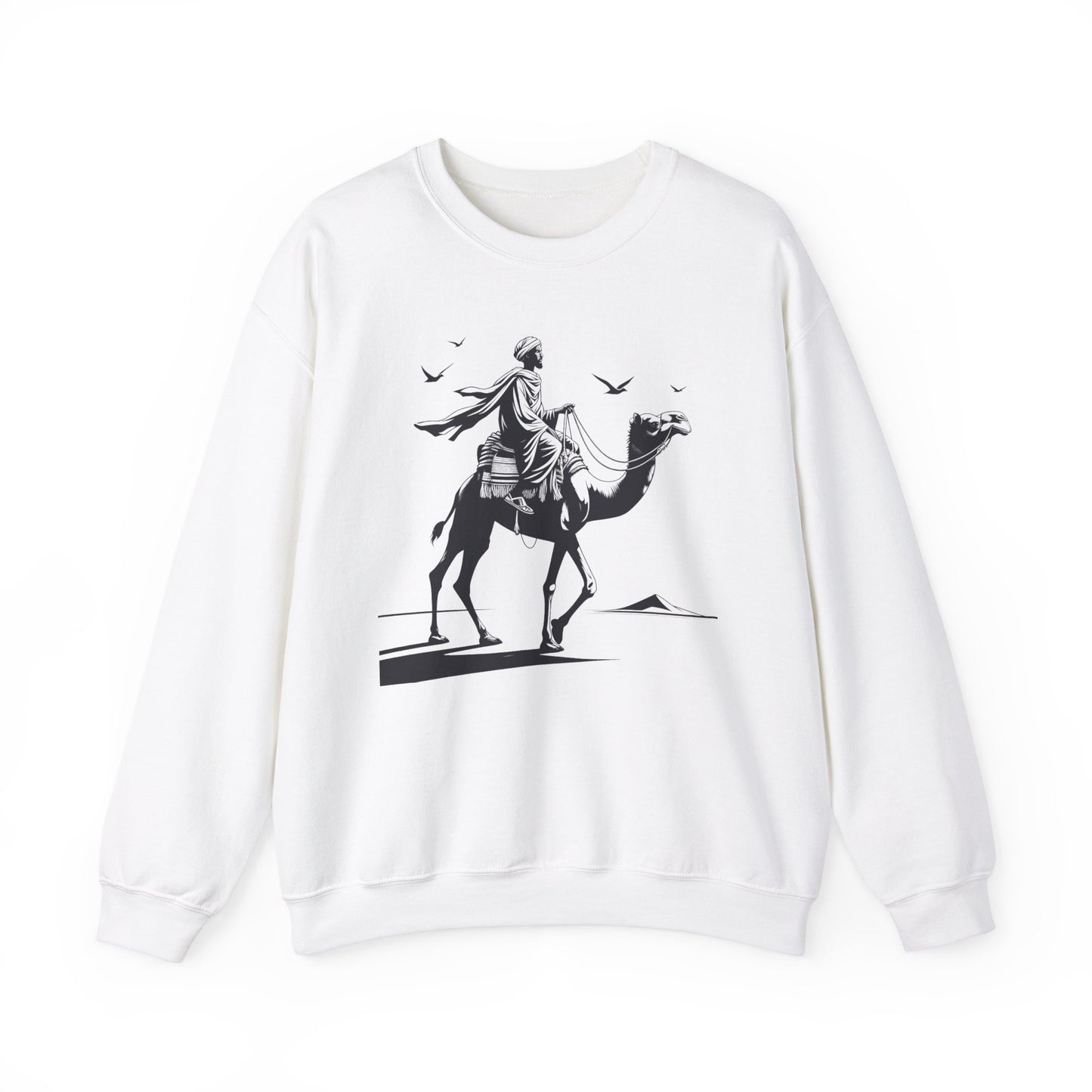 Somali Man on Camel Unisex Sweatshirt