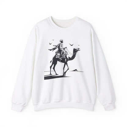 Somali Man on Camel Unisex Sweatshirt