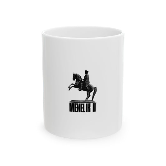 Emperor Menelik Statue - Mug