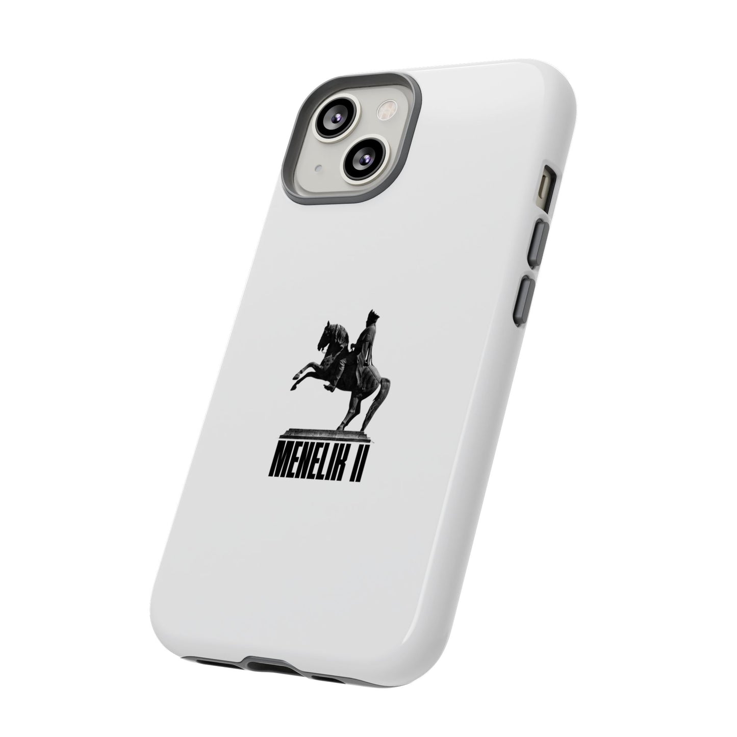Emperor Menelik Statue - Phone Case