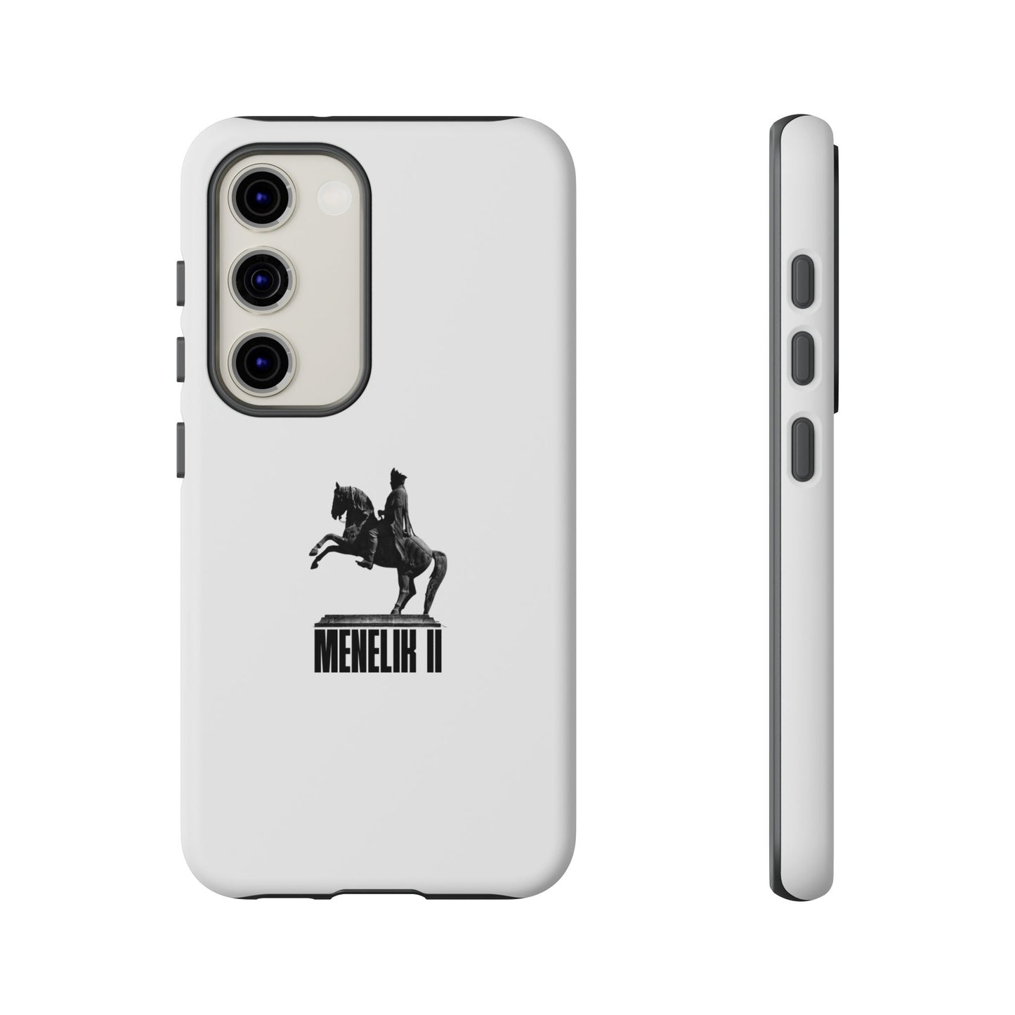 Emperor Menelik Statue - Phone Case