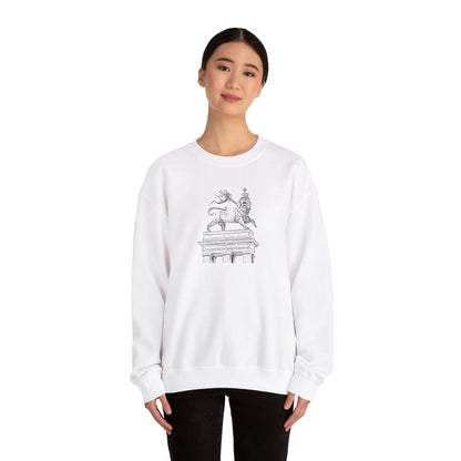 Lion of Judah Statue - Sweatershirt