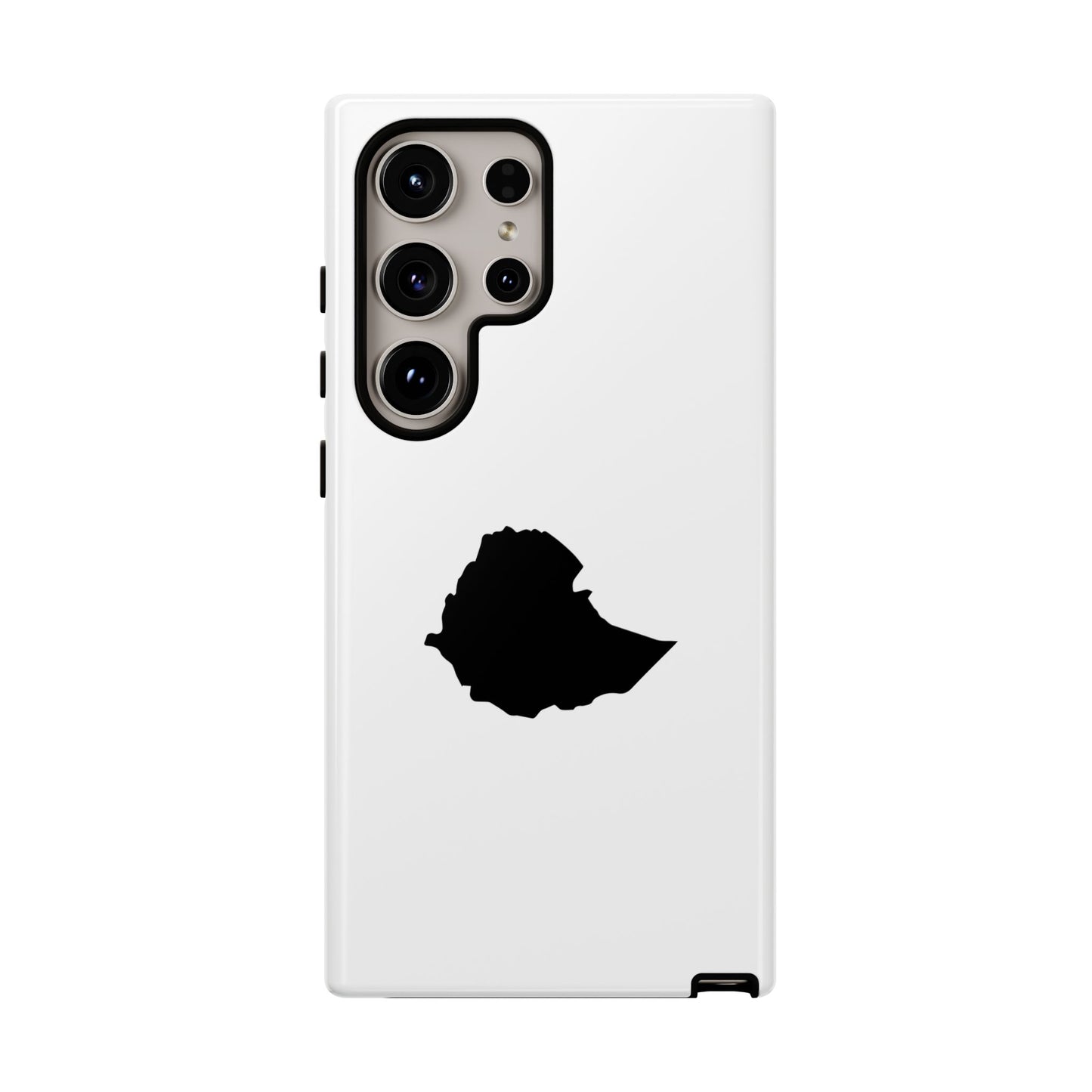 Ethiopia Map - Phone Case