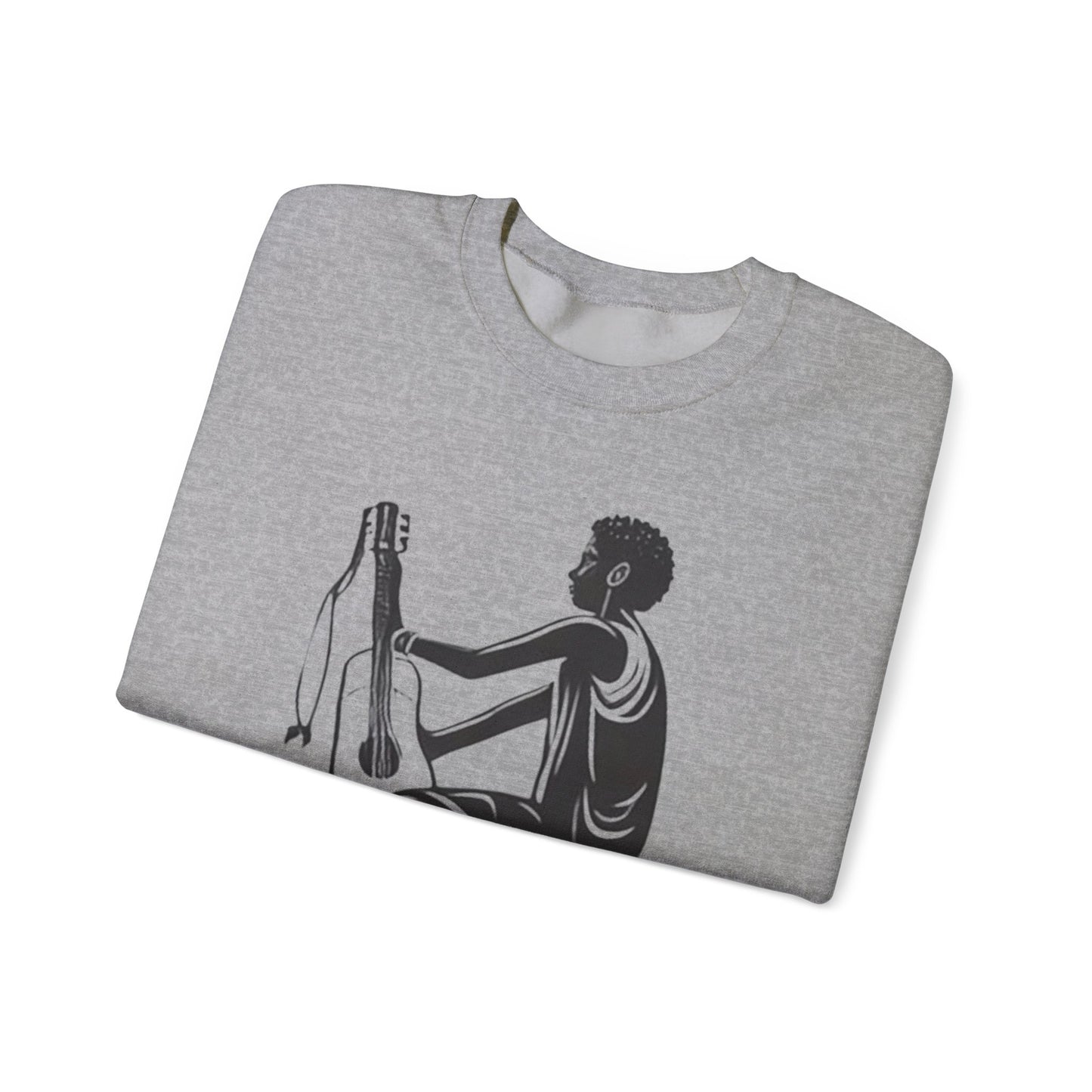 Sudanese Guitarist Unisex Sweatshirt