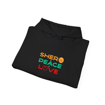 Shero Peace Love Unisex Hoodie