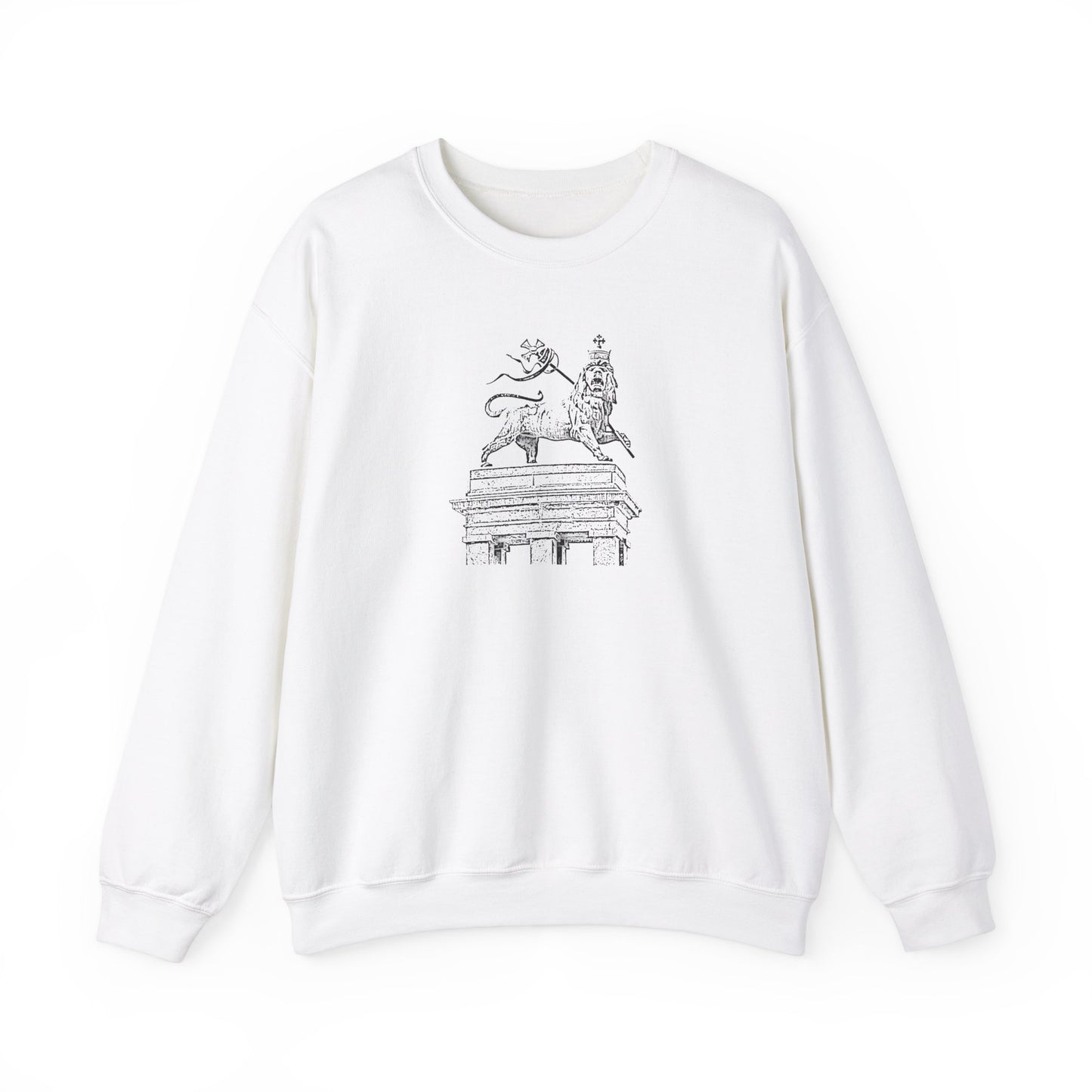 Lion of Judah Statue - Sweatershirt