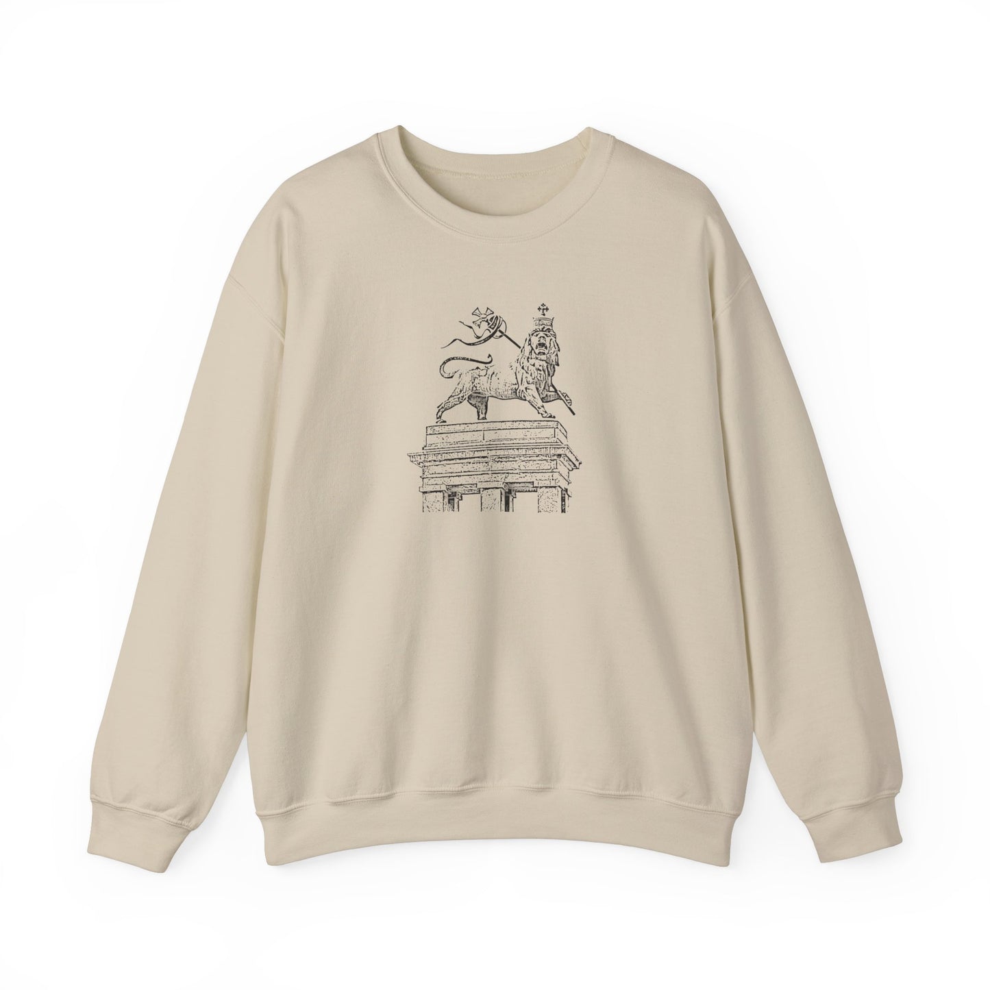 Lion of Judah Statue - Sweatershirt