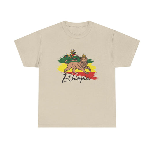 Lion of Judah Ethiopia Unisex Tshirt