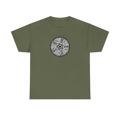 Circle Art Unisex Tshirt