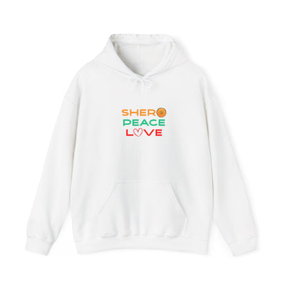Shero Peace Love Unisex Hoodie