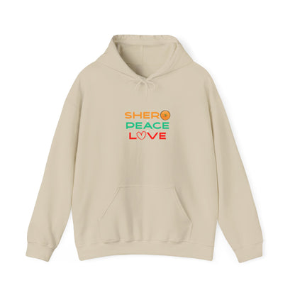 Shero Peace Love Unisex Hoodie