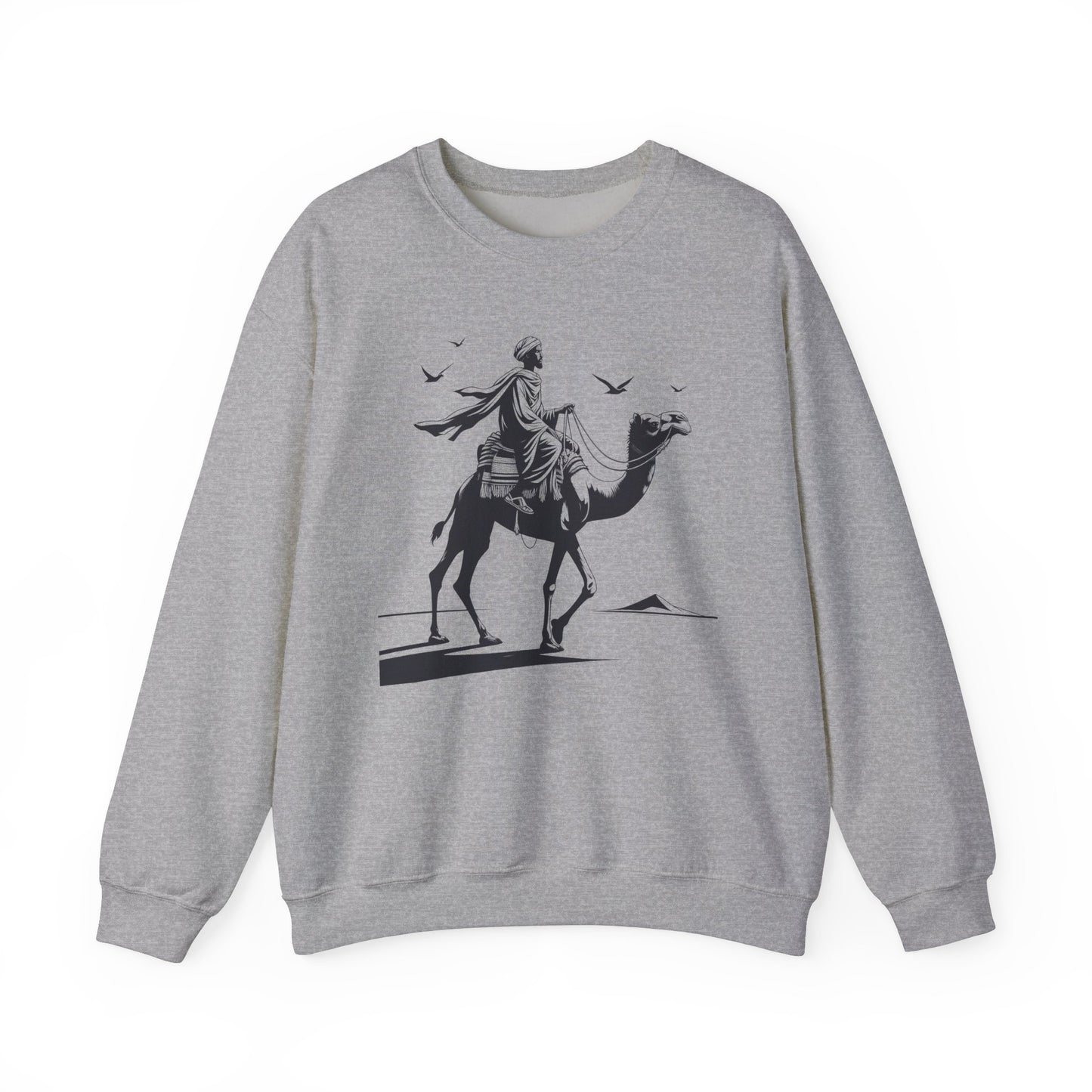 Somali Man on Camel Unisex Sweatshirt