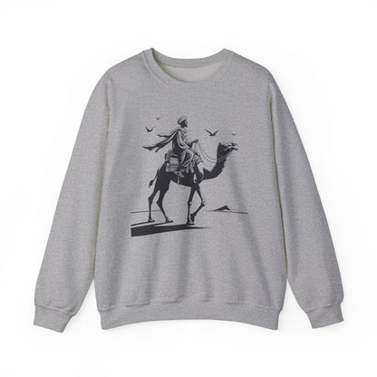 Somali Man on Camel Unisex Sweatshirt