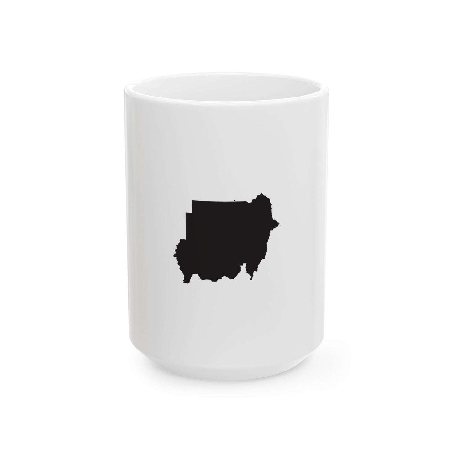 Sudan Map - Mug