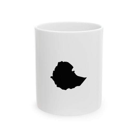 Ethiopia Map - Mug